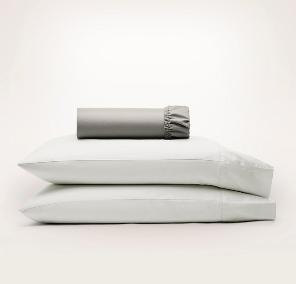 Percale "No Flat Sheet" Sheet Set