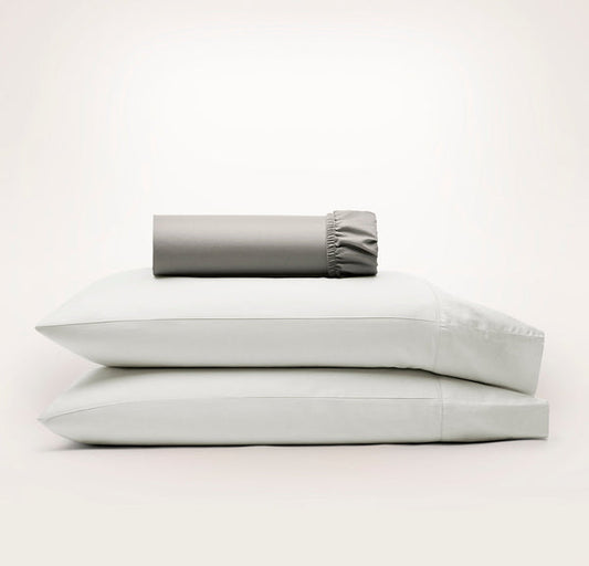 Percale "No Flat Sheet" Sheet Set