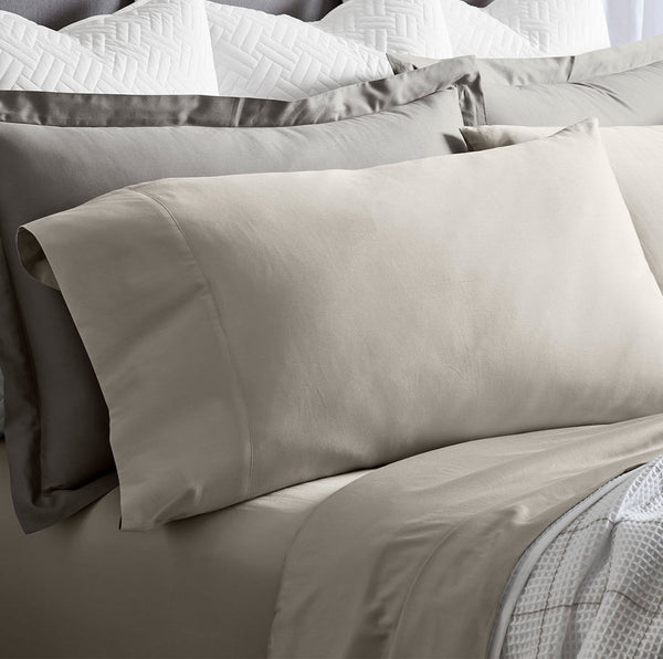 Percale "No Flat Sheet" Sheet Set
