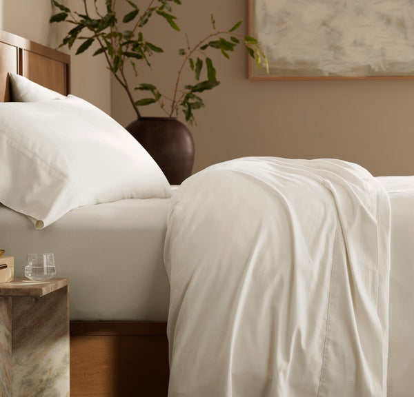 Percale Hemmed Sheet Set
