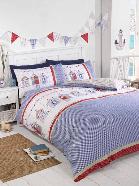 Beach Hut Duvet Set