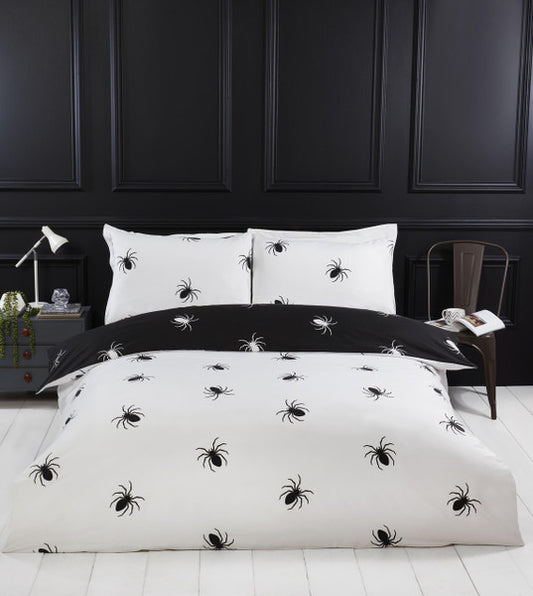 Black Spider Duvet Set