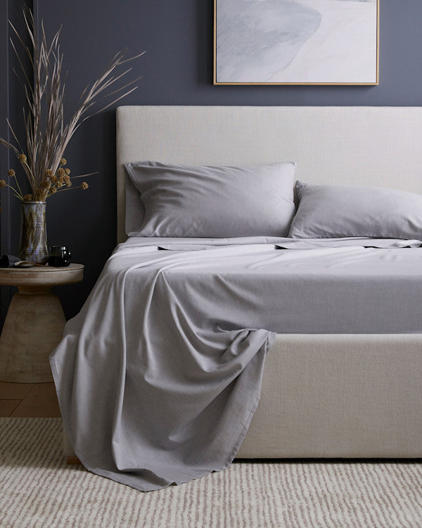 Mongolian Cashmere Cotton Pillowcase Set