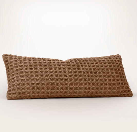 Grand Waffle Merino Wool Pillow Cover