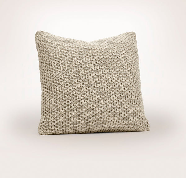 Mosaic Honeycomb Knit Pillow Cover (20x20)