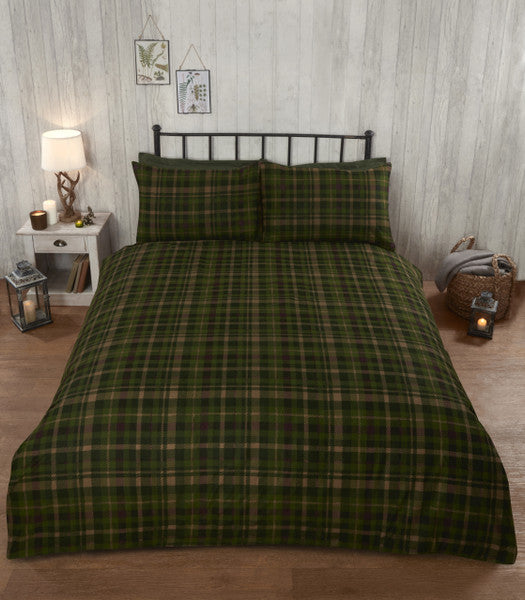 New Angus Stag Brushed Cotton Duvet Set