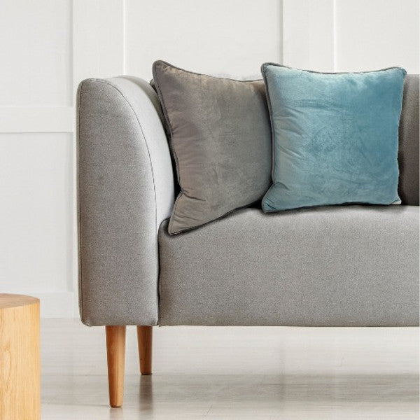 Piped Velvet Cushion Cover