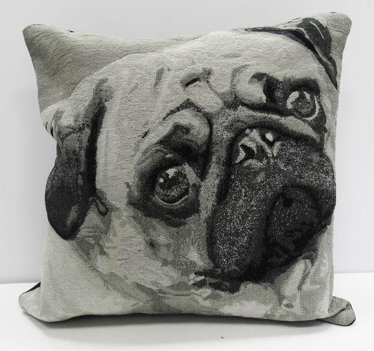 Pug Face C/Cover 43X43 Multi