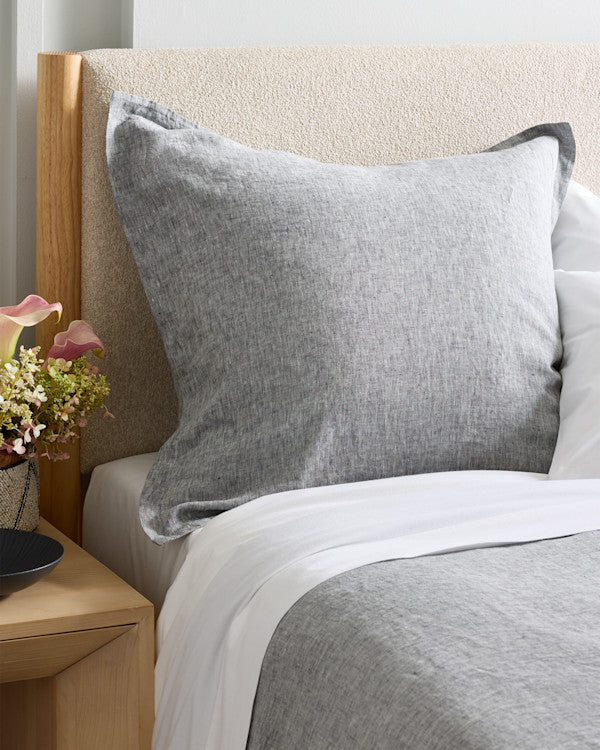 European Linen Chambray Euro Sham