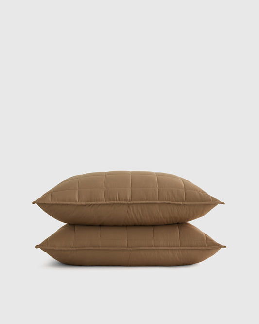 Bamboo Box Quilted Sham Set