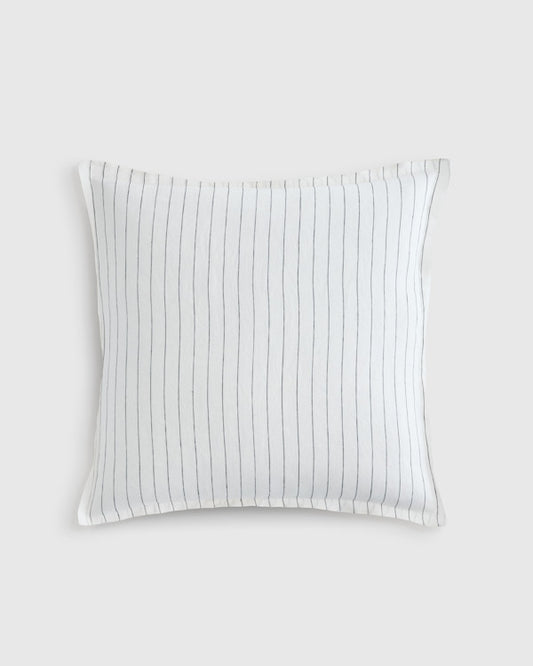 European Linen Stripe Euro Sham