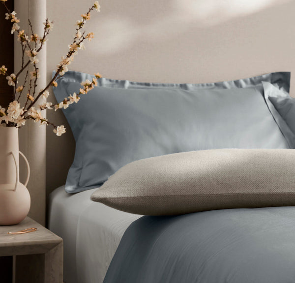 Alpaca Pin Check Pillow Cover