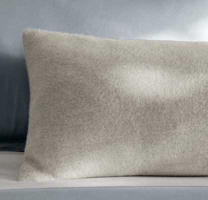 Alpaca Pin Check Pillow Cover