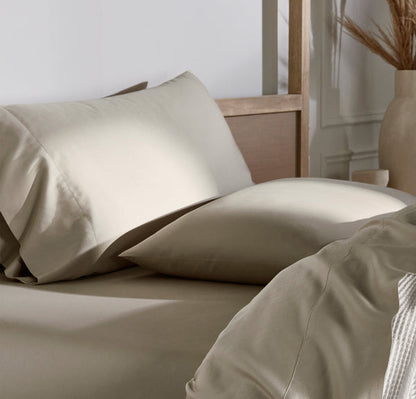 Percale Hemmed Pillowcase Set