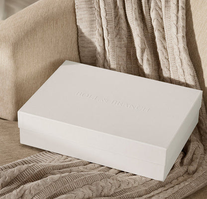 Aran Knit Throw Blanket