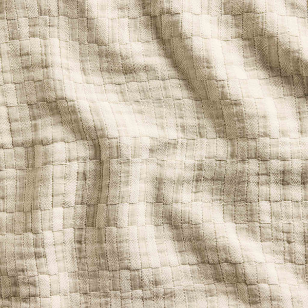 Woven Checkerboard Sham Set