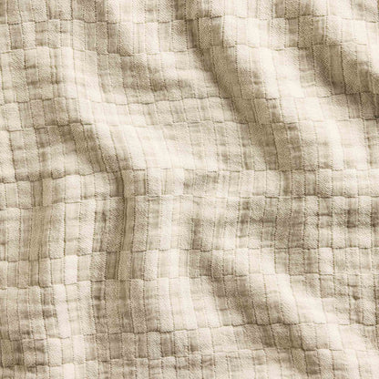 Woven Checkerboard Sham Set