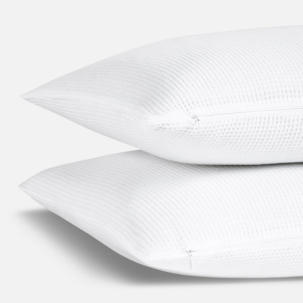 Micro Waffle Sham Set