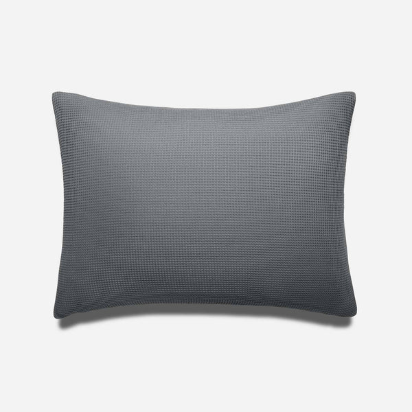 Micro Waffle Sham Set