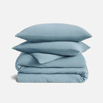 Airweave Crinkle Cotton Duvet Set