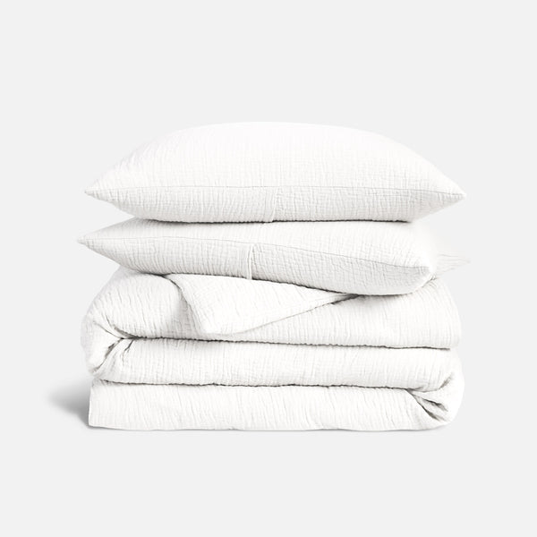 Airweave Crinkle Cotton Duvet Set