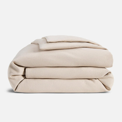 Ribbed Matelasse Duvet Cover