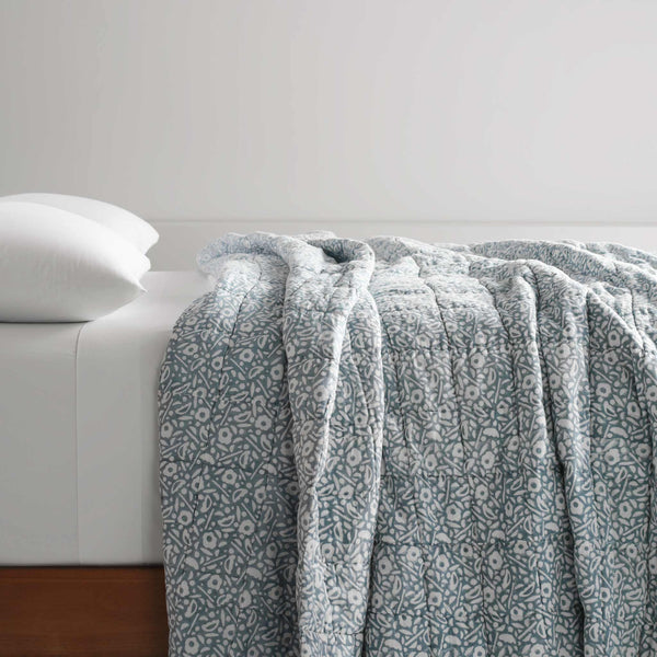 Caroline Z. Hurley Blockprint Quilt