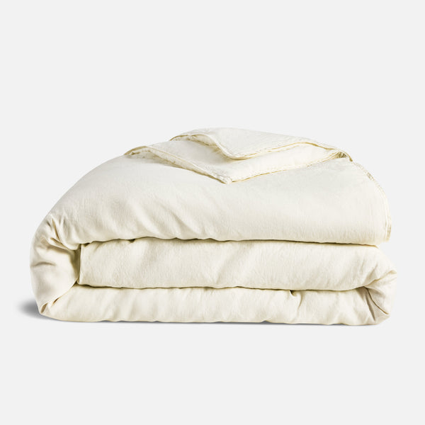Washed European Linen Duvet Cover