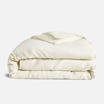 Washed European Linen Duvet Cover