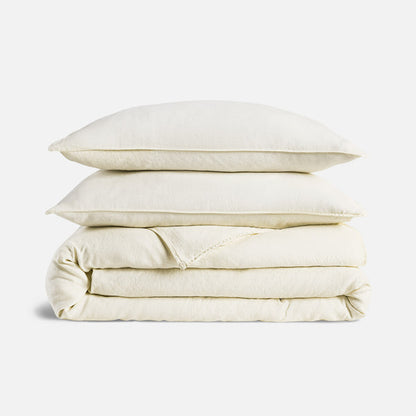 Washed European Linen Core Sheet Set