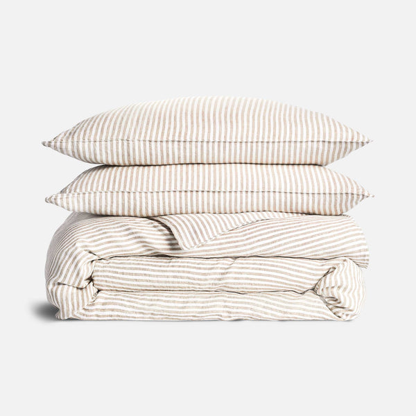 Washed European Linen Core Sheet Set