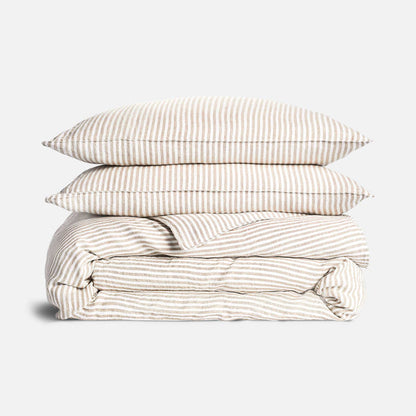 Washed European Linen Core Sheet Set