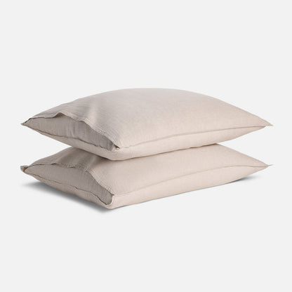 Washed European Linen Pillowcase Set