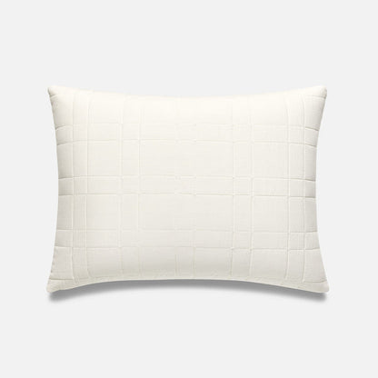Washed European Linen Quilted Sham Set