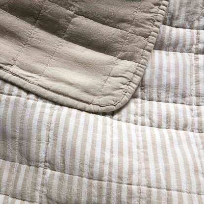 Washed European Linen Quilt