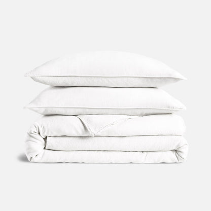 Washed European Linen Duvet Set