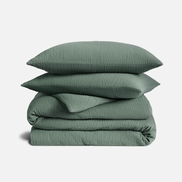 Airweave Crinkle Cotton Duvet Set