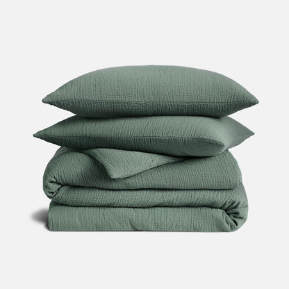 Airweave Crinkle Cotton Duvet Set
