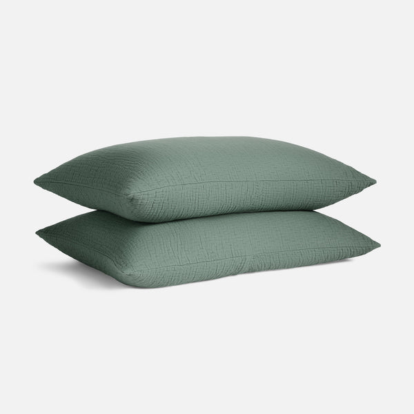 Airweave Crinkle Cotton Sham Set