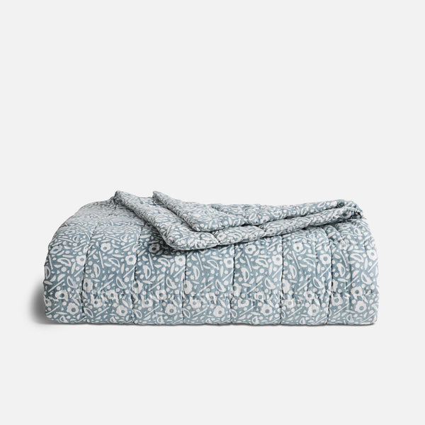 Caroline Z. Hurley Blockprint Quilt