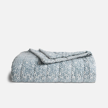 Caroline Z. Hurley Blockprint Quilt