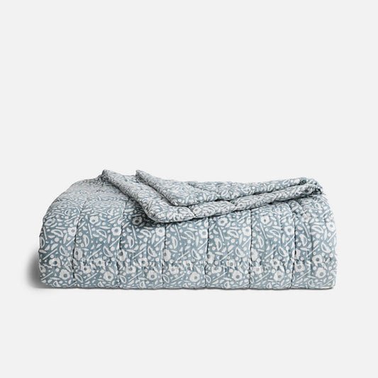 Caroline Z. Hurley Blockprint Quilt