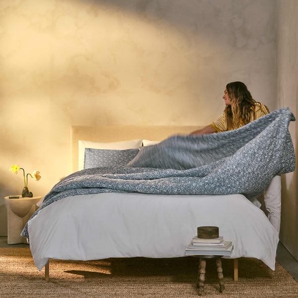 Caroline Z. Hurley Blockprint Quilt