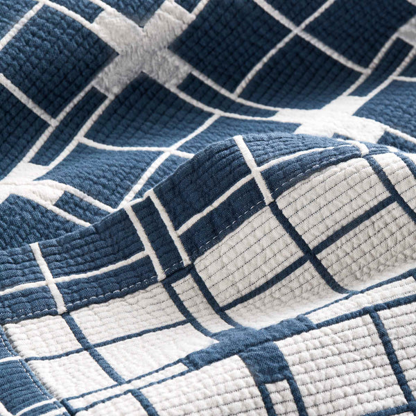 Ribbed Matelasse Quilt Set