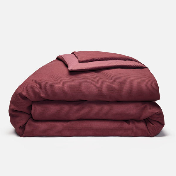 Ribbed Matelasse Duvet Cover