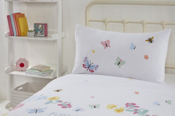 Butterflies & Bees Duvet Set by Sustainable Home