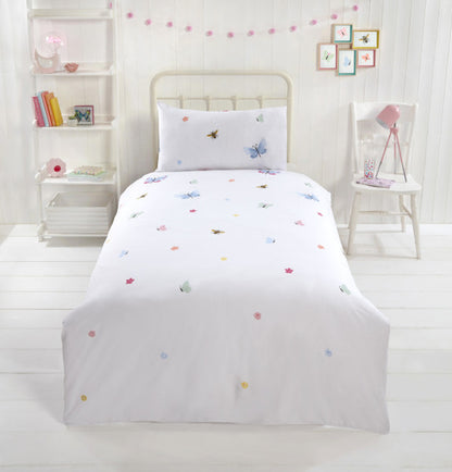 Butterflies & Bees Duvet Set by Sustainable Home