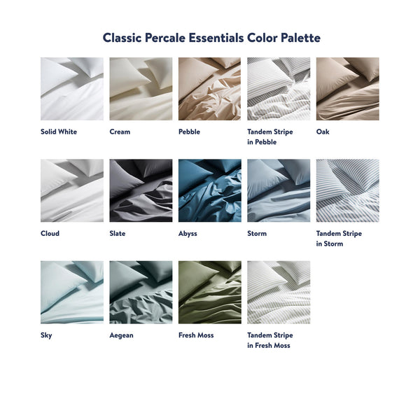 Classic Percale Hardcore Sheet Bundle