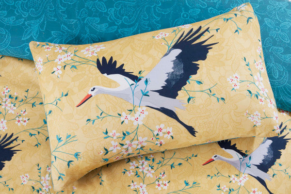 Cranes Duvet Set