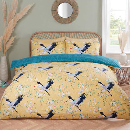 Cranes Duvet Set
